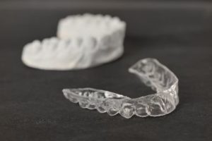 Clear Tray Used in Invisalign